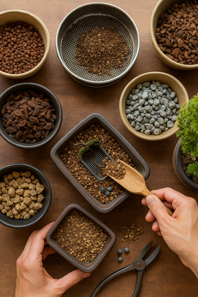 Giá thể & dinh dưỡng bonsai mini